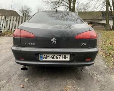 Черный Пежо 607, объемом двигателя 2.2 л и пробегом 350 тыс. км за 3600 $, фото 7 на Automoto.ua
