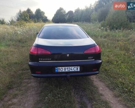 Черный Пежо 607, объемом двигателя 2.95 л и пробегом 282 тыс. км за 3200 $, фото 5 на Automoto.ua