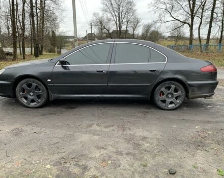 Черный Пежо 607, объемом двигателя 2.2 л и пробегом 350 тыс. км за 3600 $, фото 2 на Automoto.ua