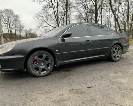 Черный Пежо 607, объемом двигателя 2.2 л и пробегом 350 тыс. км за 3600 $, фото 1 на Automoto.ua