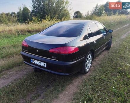Черный Пежо 607, объемом двигателя 2.95 л и пробегом 282 тыс. км за 3200 $, фото 6 на Automoto.ua