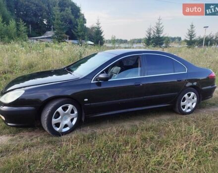 Черный Пежо 607, объемом двигателя 2.95 л и пробегом 282 тыс. км за 3200 $, фото 2 на Automoto.ua