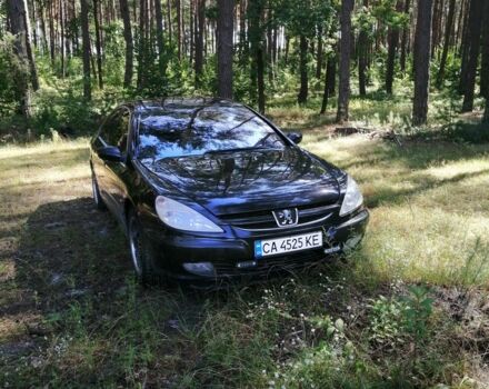 Черный Пежо 607, объемом двигателя 2.2 л и пробегом 287 тыс. км за 4500 $, фото 5 на Automoto.ua