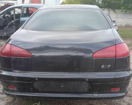 Черный Пежо 607, объемом двигателя 2.2 л и пробегом 350 тыс. км за 1000 $, фото 2 на Automoto.ua