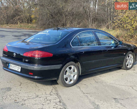 Пежо 607 2004 в Хмельницком на Automoto.ua Черный Пежо 607, объемом двигателя 2.18 л и пробегом 338 тыс. км за 4700 $, фото 7 на Automoto.ua