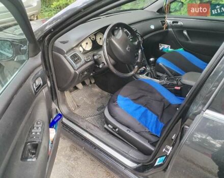 Чорний Пежо 607, об'ємом двигуна 2.2 л та пробігом 460 тис. км за 2124 $, фото 8 на Automoto.ua