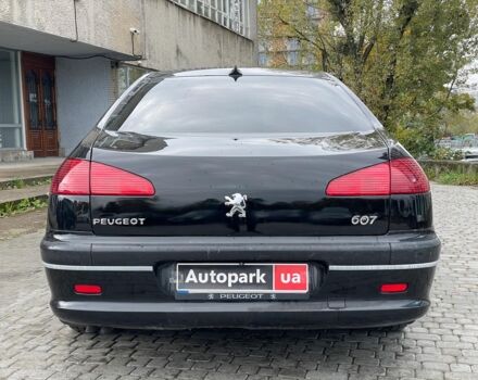 Чорний Пежо 607, об'ємом двигуна 2 л та пробігом 315 тис. км за 4490 $, фото 4 на Automoto.ua