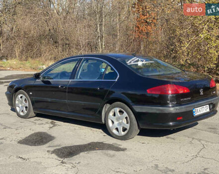 Пежо 607 2004 в Хмельницком на Automoto.ua Черный Пежо 607, объемом двигателя 2.18 л и пробегом 338 тыс. км за 4700 $, фото 10 на Automoto.ua
