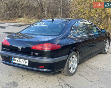 Пежо 607 2004 в Хмельницком на Automoto.ua Черный Пежо 607, объемом двигателя 2.18 л и пробегом 338 тыс. км за 4700 $, фото 6 на Automoto.ua
