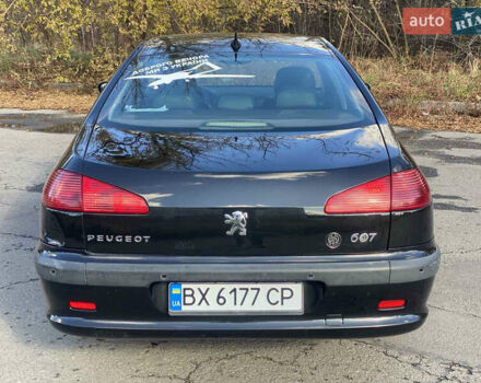 Пежо 607 2004 в Хмельницком на Automoto.ua Черный Пежо 607, объемом двигателя 2.18 л и пробегом 338 тыс. км за 4700 $, фото 5 на Automoto.ua
