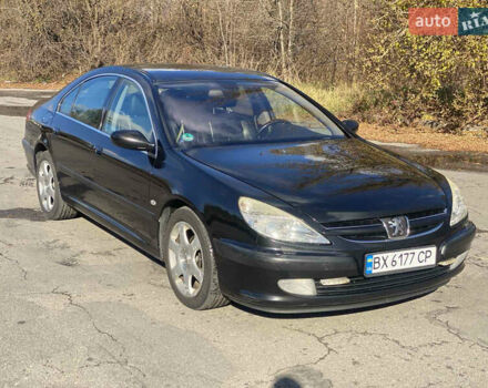 Пежо 607 2004 в Хмельницком на Automoto.ua Черный Пежо 607, объемом двигателя 2.18 л и пробегом 338 тыс. км за 4700 $, фото 2 на Automoto.ua