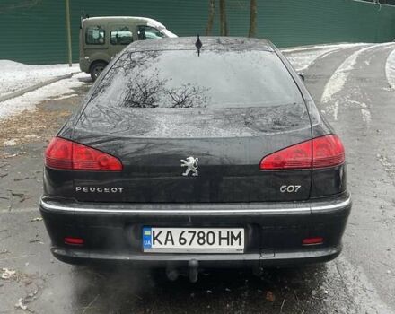Черный Пежо 607, объемом двигателя 2.9 л и пробегом 360 тыс. км за 5100 $, фото 5 на Automoto.ua