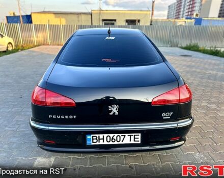 Пежо 607 2005 в Одессе на Automoto.ua Черный Пежо 607, объемом двигателя 2.7 л и пробегом 267 тыс. км за 6200 $, фото 4 на Automoto.ua