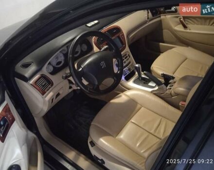 Пежо 607 2005 в Тернополе на Automoto.ua Черный Пежо 607, объемом двигателя 2.72 л и пробегом 305 тыс. км за 5150 $, фото 2 на Automoto.ua