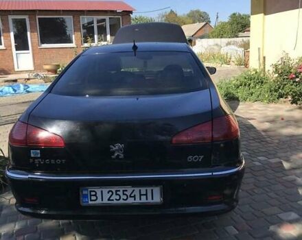 Чорний Пежо 607, об'ємом двигуна 2.7 л та пробігом 400 тис. км за 5000 $, фото 3 на Automoto.ua