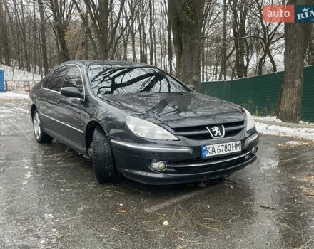 Черный Пежо 607, объемом двигателя 2.9 л и пробегом 360 тыс. км за 5100 $, фото 2 на Automoto.ua