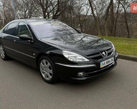 Чорний Пежо 607, об'ємом двигуна 2.2 л та пробігом 218 тис. км за 5800 $, фото 15 на Automoto.ua