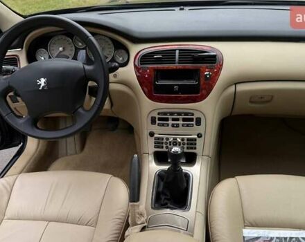 Чорний Пежо 607, об'ємом двигуна 2.2 л та пробігом 218 тис. км за 5800 $, фото 31 на Automoto.ua