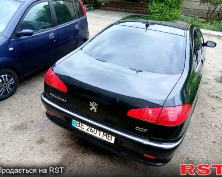 Черный Пежо 607, объемом двигателя 2.7 л и пробегом 450 тыс. км за 7000 $, фото 5 на Automoto.ua