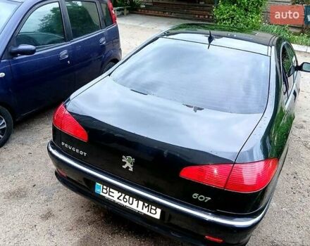 Черный Пежо 607, объемом двигателя 2.7 л и пробегом 450 тыс. км за 7000 $, фото 4 на Automoto.ua