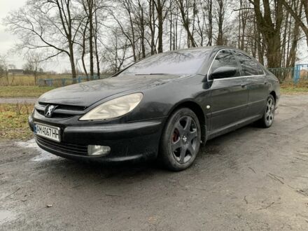 Чорний Пежо 607, об'ємом двигуна 2.2 л та пробігом 350 тис. км за 3600 $, фото 1 на Automoto.ua