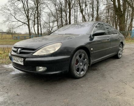 Черный Пежо 607, объемом двигателя 2.2 л и пробегом 350 тыс. км за 3600 $, фото 1 на Automoto.ua