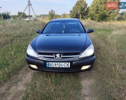 Черный Пежо 607, объемом двигателя 2.95 л и пробегом 282 тыс. км за 3200 $, фото 1 на Automoto.ua