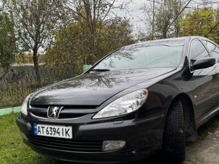 Чорний Пежо 607, об'ємом двигуна 2.2 л та пробігом 330 тис. км за 5500 $, фото 1 на Automoto.ua