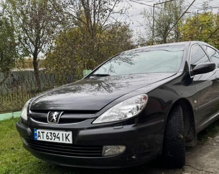 Черный Пежо 607, объемом двигателя 2.2 л и пробегом 330 тыс. км за 5500 $, фото 1 на Automoto.ua