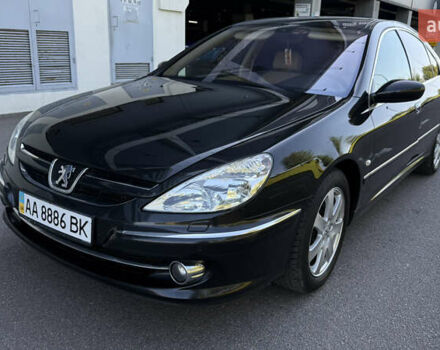 Чорний Пежо 607, об'ємом двигуна 2.2 л та пробігом 212 тис. км за 5900 $, фото 1 на Automoto.ua
