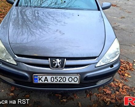 Серый Пежо 607, объемом двигателя 2.2 л и пробегом 320 тыс. км за 4500 $, фото 1 на Automoto.ua