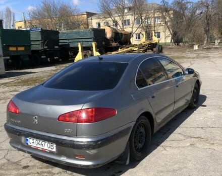 Сірий Пежо 607, об'ємом двигуна 2.2 л та пробігом 400 тис. км за 3600 $, фото 2 на Automoto.ua