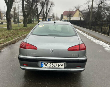 Серый Пежо 607, объемом двигателя 2.18 л и пробегом 317 тыс. км за 4200 $, фото 4 на Automoto.ua