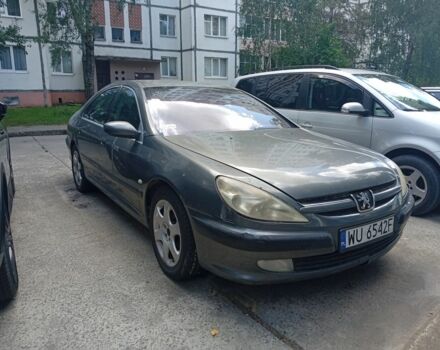 Серый Пежо 607, объемом двигателя 2.2 л и пробегом 320 тыс. км за 1350 $, фото 1 на Automoto.ua