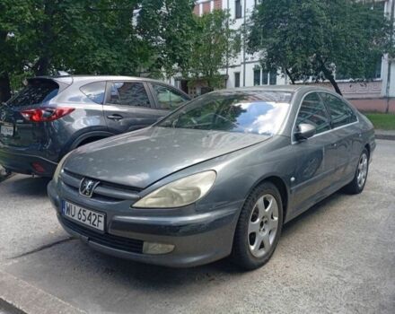 Серый Пежо 607, объемом двигателя 2 л и пробегом 400 тыс. км за 1950 $, фото 1 на Automoto.ua