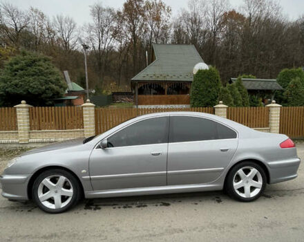 Серый Пежо 607, объемом двигателя 2.7 л и пробегом 298 тыс. км за 4700 $, фото 3 на Automoto.ua