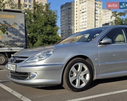 Сірий Пежо 607, об'ємом двигуна 2.95 л та пробігом 135 тис. км за 10800 $, фото 4 на Automoto.ua