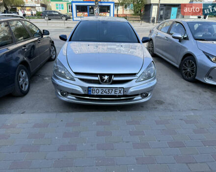 Серый Пежо 607, объемом двигателя 2.18 л и пробегом 450 тыс. км за 3750 $, фото 27 на Automoto.ua