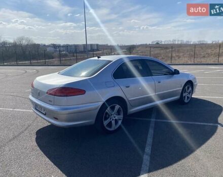 Серый Пежо 607, объемом двигателя 2.7 л и пробегом 349 тыс. км за 5700 $, фото 12 на Automoto.ua