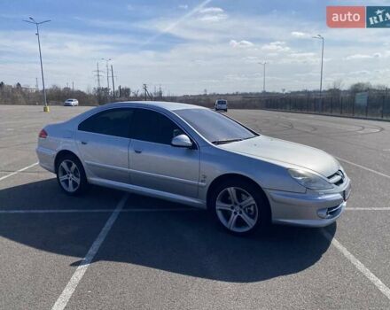 Серый Пежо 607, объемом двигателя 2.7 л и пробегом 349 тыс. км за 5700 $, фото 16 на Automoto.ua