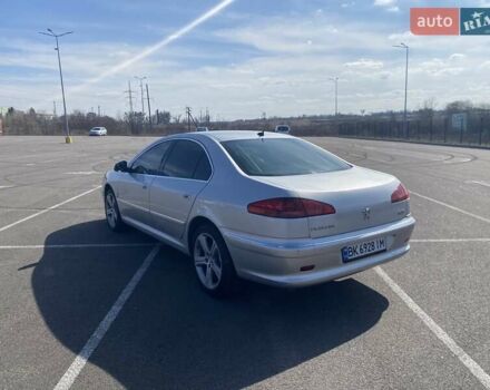 Серый Пежо 607, объемом двигателя 2.7 л и пробегом 349 тыс. км за 5700 $, фото 9 на Automoto.ua