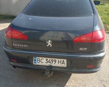 Серый Пежо 607, объемом двигателя 2.2 л и пробегом 250 тыс. км за 3699 $, фото 1 на Automoto.ua
