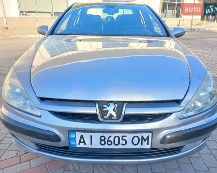 Сірий Пежо 607, об'ємом двигуна 2.2 л та пробігом 375 тис. км за 3699 $, фото 1 на Automoto.ua