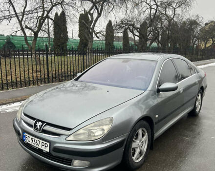 Серый Пежо 607, объемом двигателя 2.18 л и пробегом 317 тыс. км за 4200 $, фото 1 на Automoto.ua