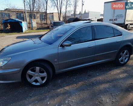 Серый Пежо 607, объемом двигателя 2.2 л и пробегом 300 тыс. км за 4500 $, фото 1 на Automoto.ua