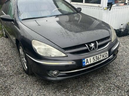 Сірий Пежо 607, об'ємом двигуна 2.2 л та пробігом 304 тис. км за 3500 $, фото 1 на Automoto.ua