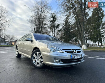 Серый Пежо 607, объемом двигателя 2.7 л и пробегом 360 тыс. км за 4750 $, фото 1 на Automoto.ua