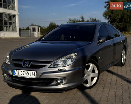 Серый Пежо 607, объемом двигателя 2.7 л и пробегом 294 тыс. км за 5600 $, фото 1 на Automoto.ua