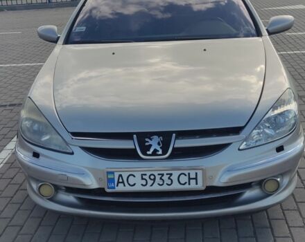 Серый Пежо 607, объемом двигателя 2.7 л и пробегом 350 тыс. км за 4300 $, фото 1 на Automoto.ua