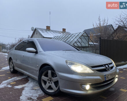 Серый Пежо 607, объемом двигателя 2.7 л и пробегом 325 тыс. км за 5500 $, фото 1 на Automoto.ua